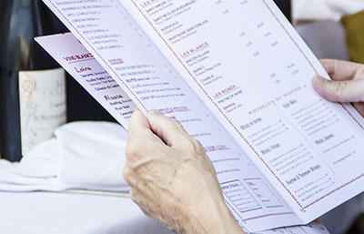 Carte et menus de votre bistrot rouennais